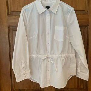 White Button-Up Shirt